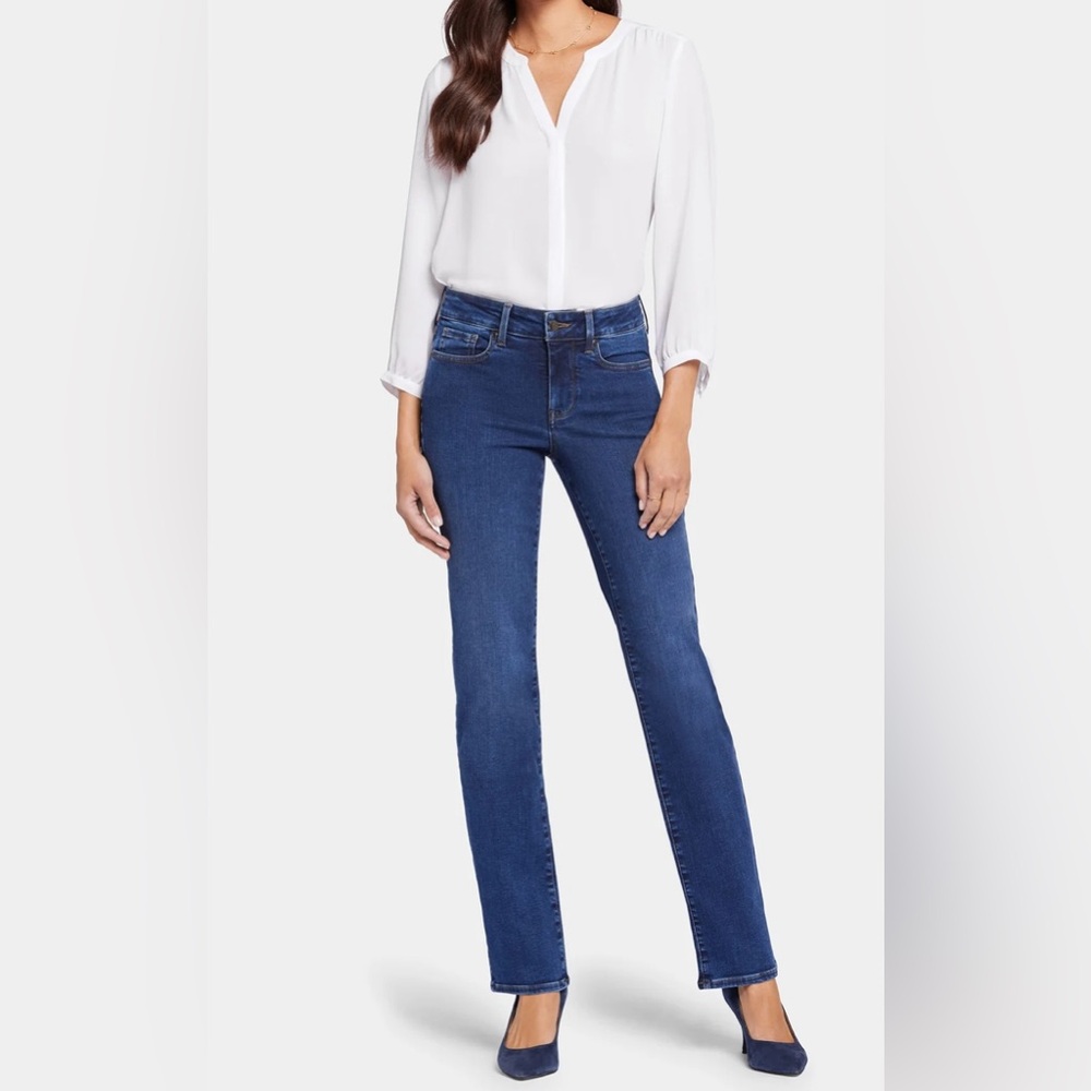 NYDJ straight Blue Jeans